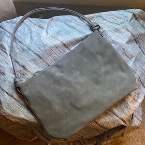 NEW 8 Other Reasons Gray Vegan Slouchy Shoulder Bag
